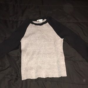 Cropped sweater